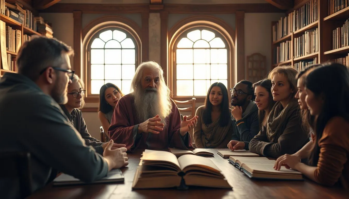 Pengertian Zodiak yang Suka Berbagi Ilmu dalam Astrologi (c) Ilustrasi AI