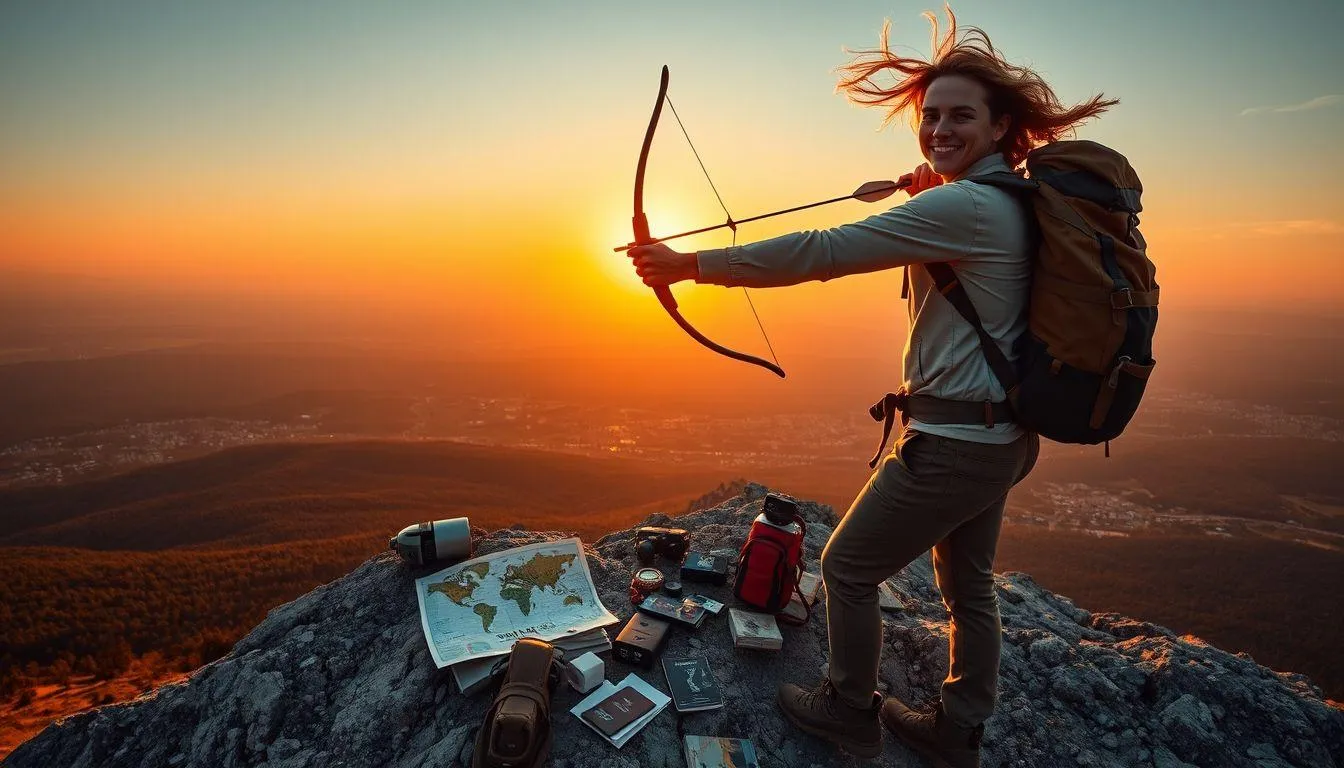 Sagitarius: Petualang Sejati (c) Ilustrasi AI