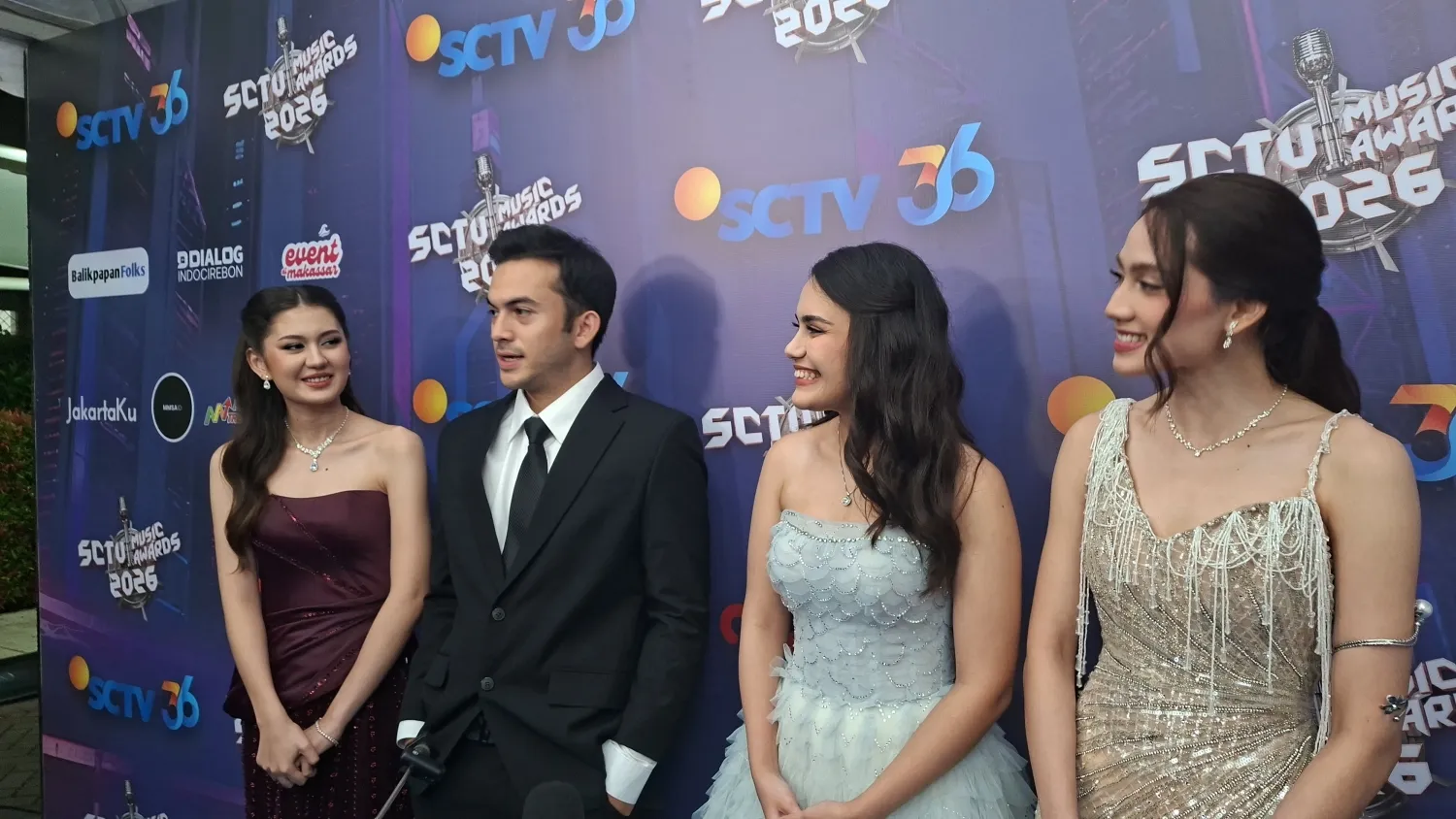 Zoe Abbas Jackson dan Rizky Nazar © KapanLagi.com/Fikri Alfi Rosyadi