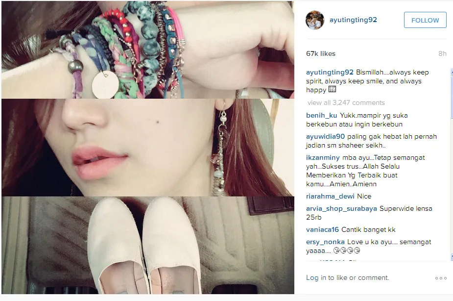 © Instagram.com/ayutingting92