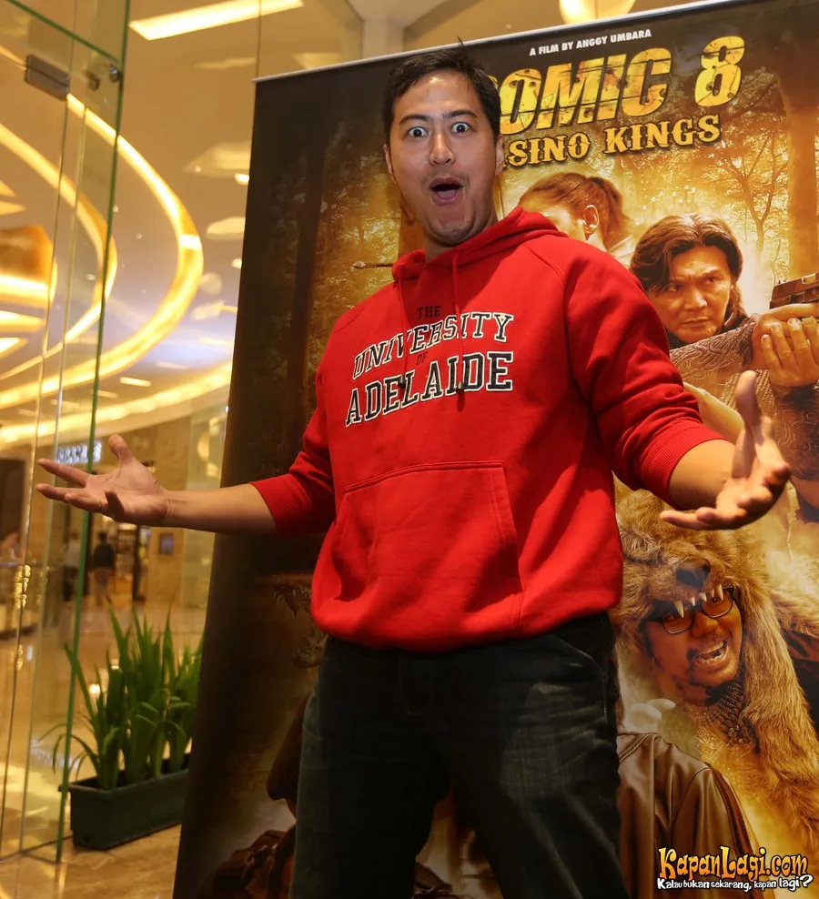 Pandji Pragiwaksono masih enggan berbagi soal jadwal tayang film barunya ini/©Kapanlagi.com®/Budy Santoso