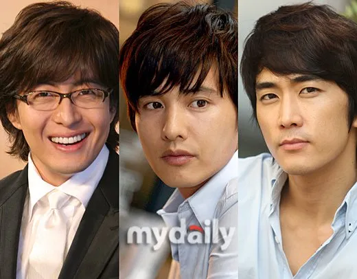 Bae Yong Jun, Won Bin, dan Song Seung Hun, telah temukan wanita idaman. ©credit as tagged