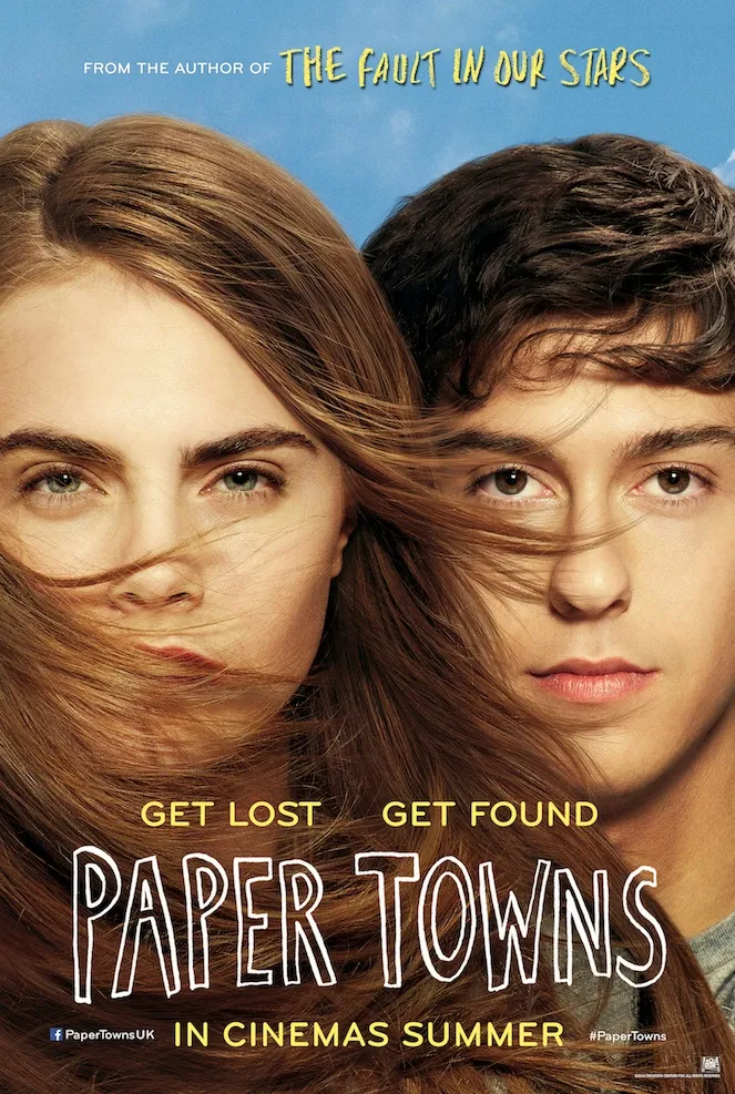 Poster film Cara Delevigne yang akan tayang musim panas mendatang. Apakah sekuel Fifty Shades akan jadi film Cara berikutnya? © papertownsmovie.com