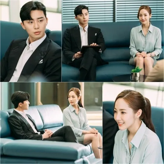 Park Seo Joon dan Park Min Young sukses bawa drama mereka raih rating tinggi © tvN