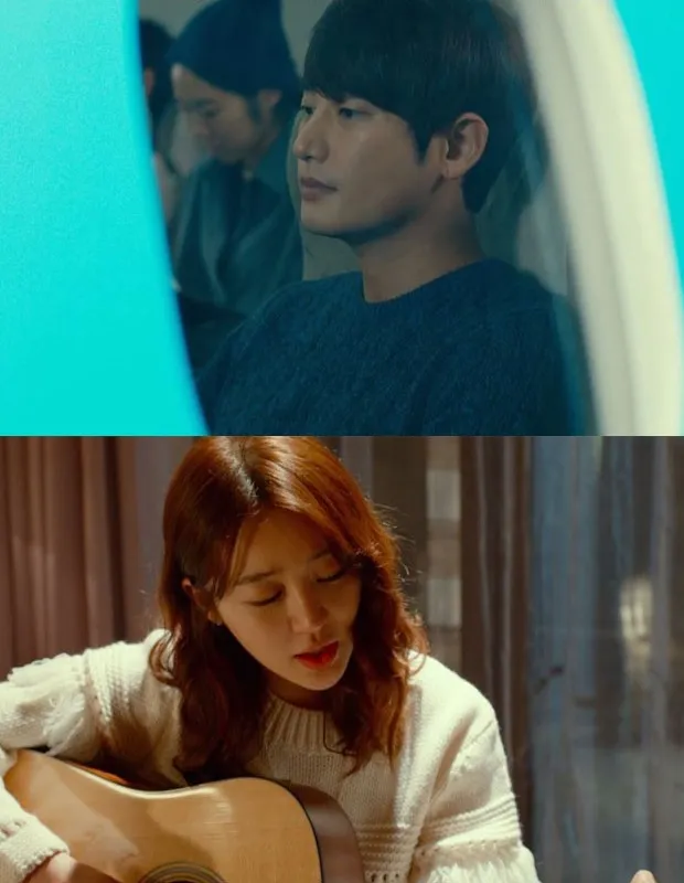 Park Shi Hoo dan Yoon Eun Hye dalam cuplikan film LOVE AFTER LOVE. ©kpopherald.com