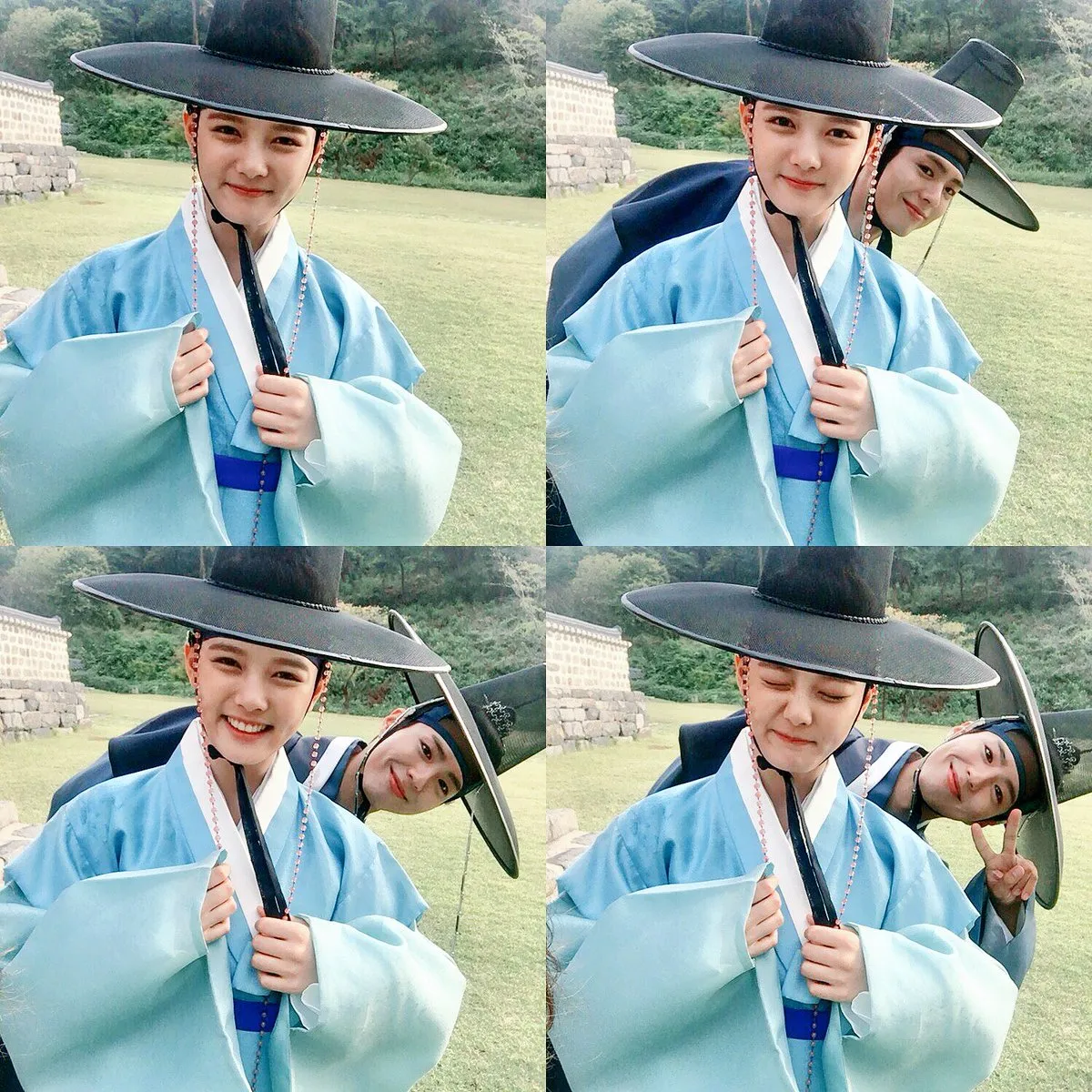 Park Bo Gum memposting foto cute bareng Kim Yoo Jung. ©Twitter/BOGUMMY