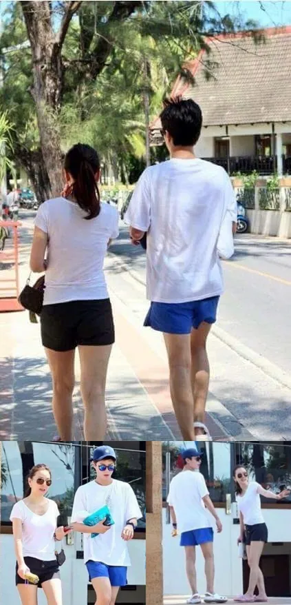 Park Bo Gum dan Lee Il Hwa saat liburan ke Thailand. © soompi.com