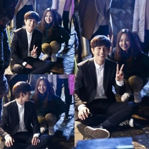 Momen di sela-sela syuting Remember. © soompi.com