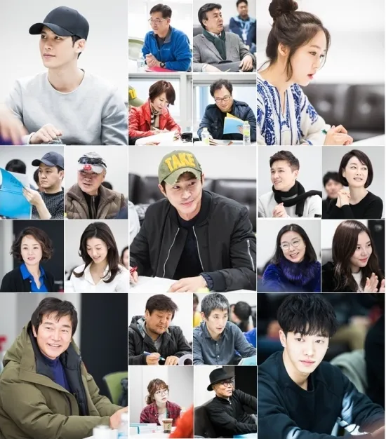 Momen pembacaan naskah drama Monster. © soompi.com