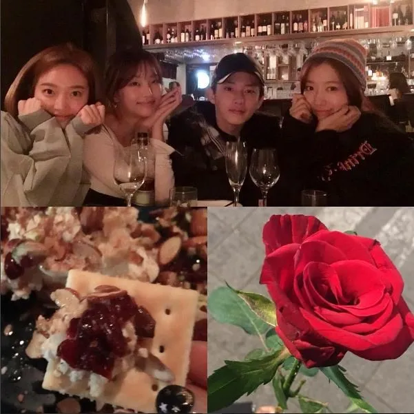 Park Shin Hye saat berkumpul dengan para bintang Doctors lainnya. ©kpopherald.com