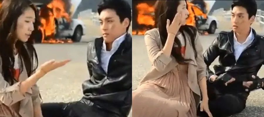 Peran Park Shin Hye dan Choi Tae Joon (credit: Youtube.com/Drama Drama/)