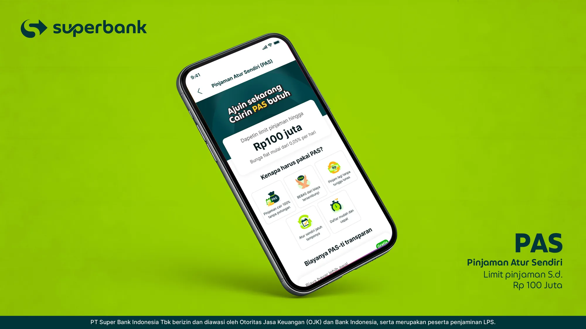 Superbank focuses on the strength of a digital-first business model. (cr: Superbank)