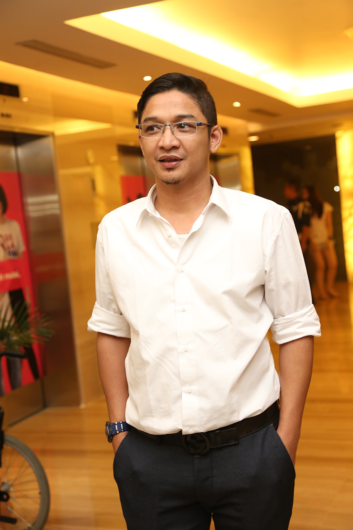 Meski diterpa skandal selingkuh, kegiatan politik Pasha tampak tak berpengaruh © KapanLagi.com®/Agus Apriyanto