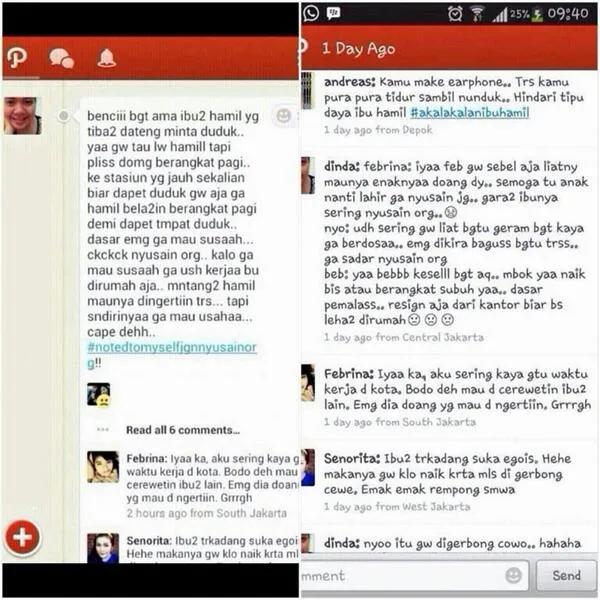 Tulisan Dinda di Path yang bikin heboh