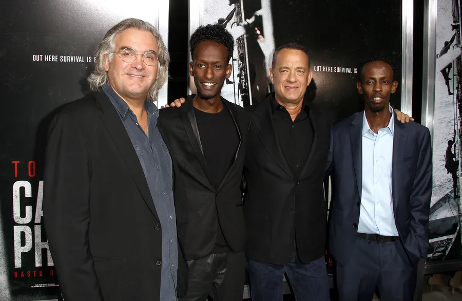 Paul Greengrass bersama pemain CAPTAIN PHILLIPS | Foto: ©Fameflynet