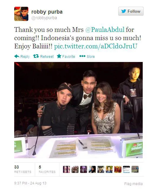 Twit Robby Purba.