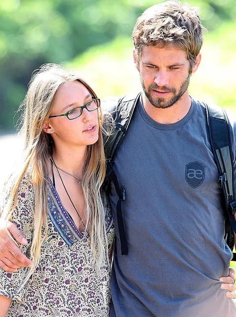 Paul Walker dan Jasmie Pilchard Gosnell @ dailymail.co.uk