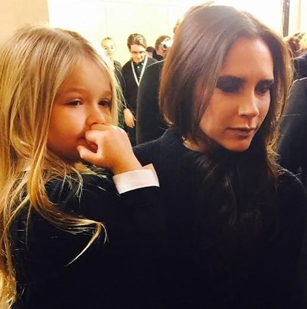 Harper jadi salah satu inspirasi Victoria Beckham ©InStyle