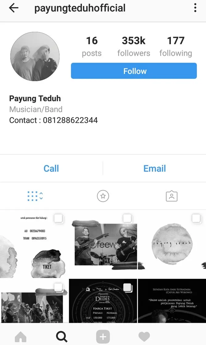 ©instagram.com/payungteduhofficial
