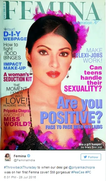 Yakin ini benar Priyanka Chopra? Rasanya masih nggak percaya ©feminaindia