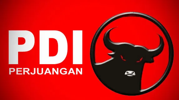 Logo partai politik, PDIP. ©Ilustrasi