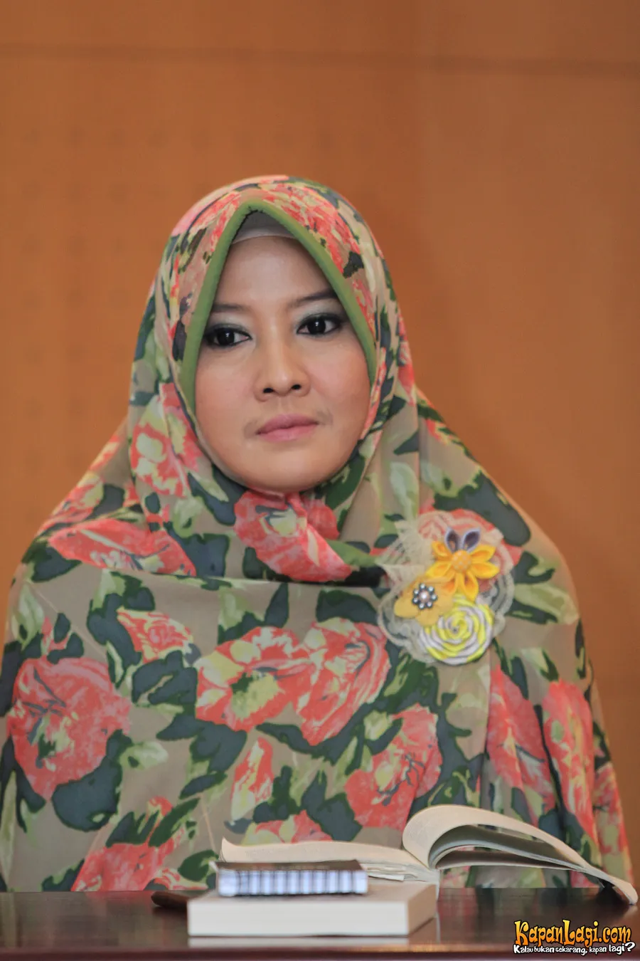 Peggy Melati Sukma aktif berdakwah. ©KapanLagi.com/Agus Apriyanto
