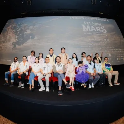 Pelangi di Mars Resmi "Mendarat" di Bumi Lewat Gala Premiere Spektakuler