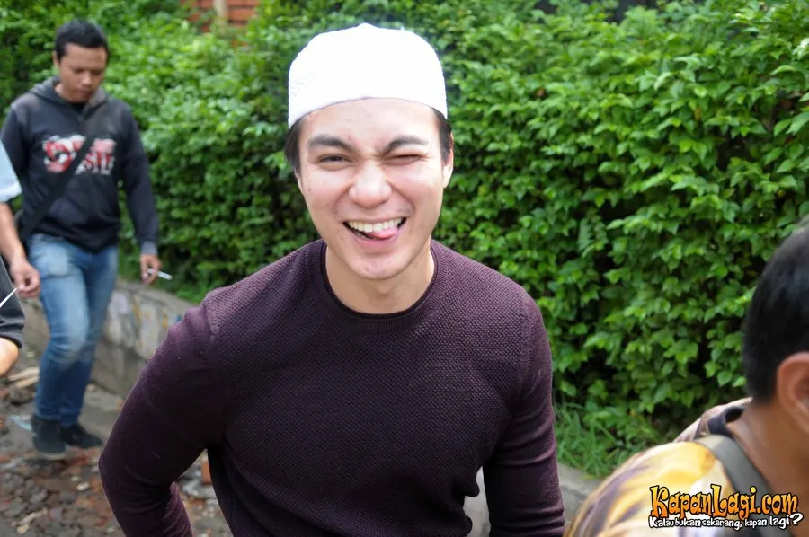 Baim Wong tak mau berkomentar banyak untuk perceraian Risty & Stuart © KapanLagi.com®/Bayu Herdianto