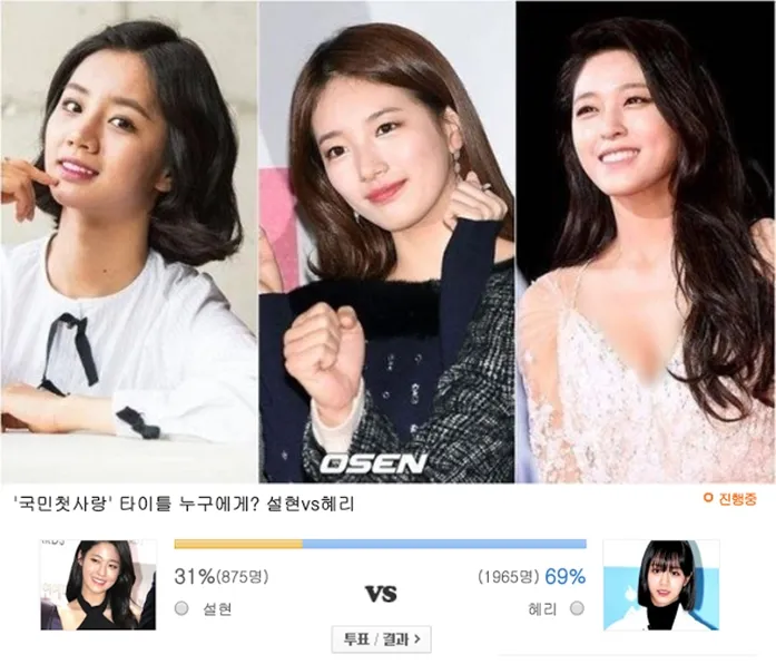 Persaingan Nation's First Love, akankah Suzy Miss A lengser? © kkuljaem.blogspot.co.id