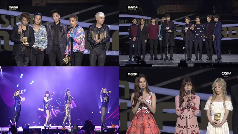 SM Entertainment bawa pulang piala MAMA 2015 paling banyak. © soompi.com