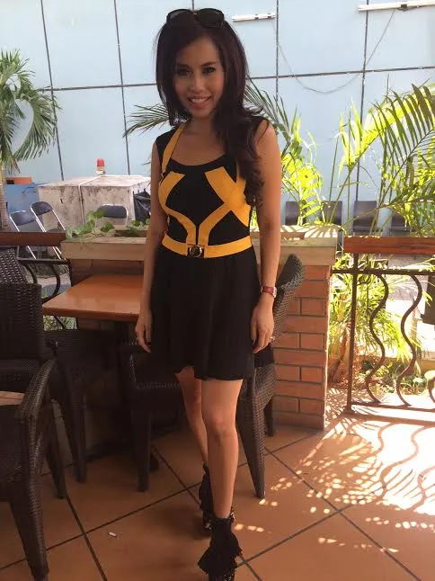 Rina Mubal Arum, penyanyi baru yang langsung menggandeng rapper kenamaan, Iwa K. ©KapanLagi.com/Hendra Gunawan.