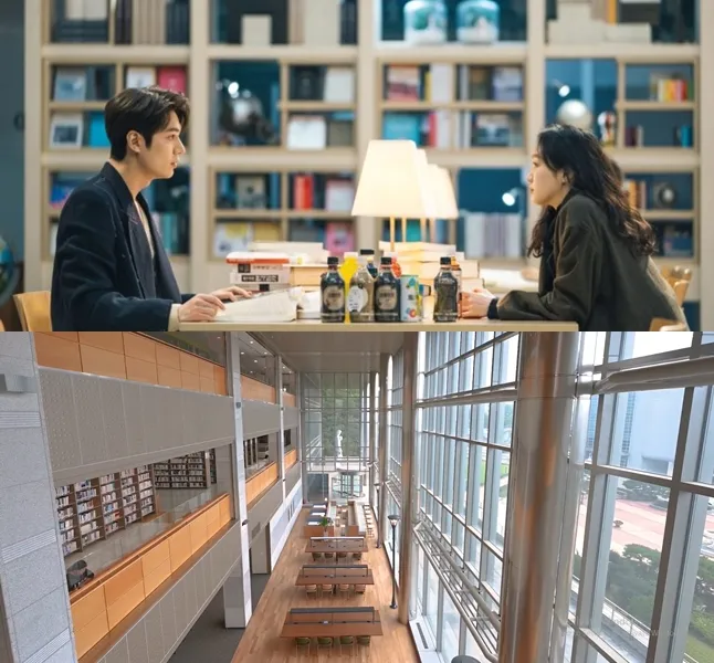 Drama THE KING: ETERNAL MONARCH (credit: soompi.com, Hallym University YouTube)