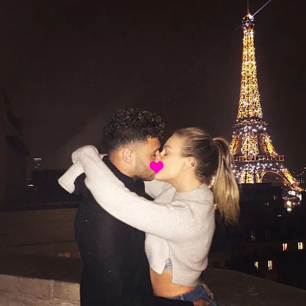 Congrats Perrie & Alex, so happy for you! ;) © instagram.com/perrieedwards