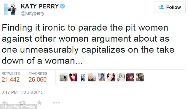 © Katy Perry/twitter