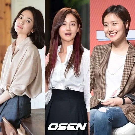 Song Hye Gyo, Oh Yeon Seo, dan Moon CHae Won akan bersaing dalam comeback drama baru. © OSEN