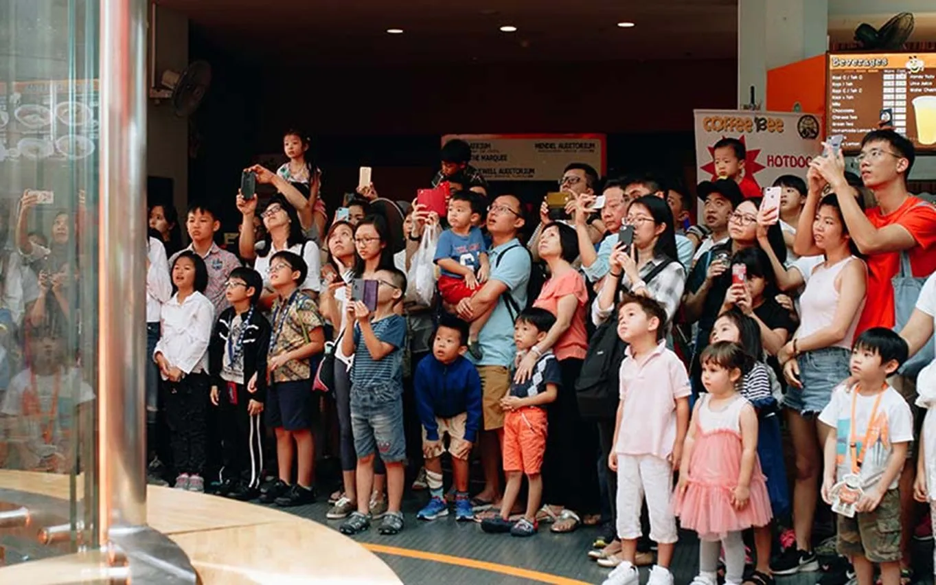 Ilustrasi pertunjukan tornado api di Science Centre Singapura. (Foto: science.edu.sg)