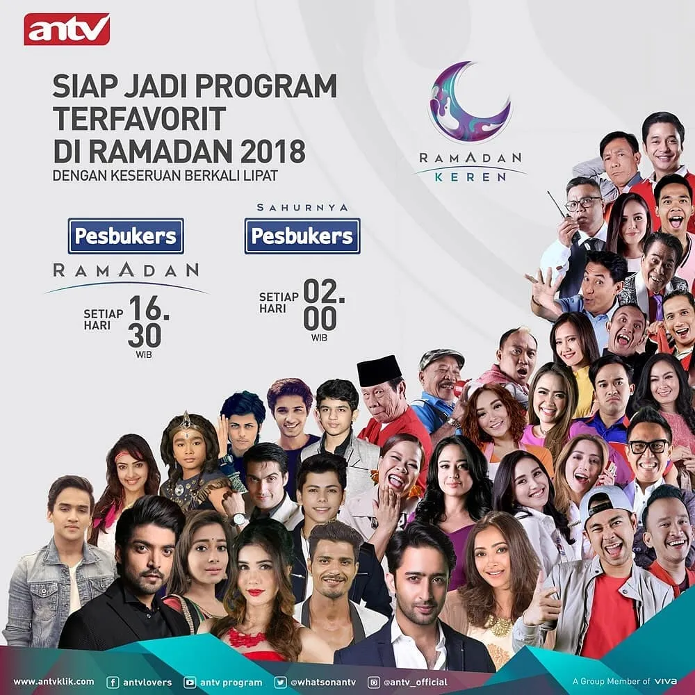 Meski berlabel program Ramadan, namun konten acara tak sesuai dengan spirit Ramadan. (Cr: instagram.com/pesbukers_antv)