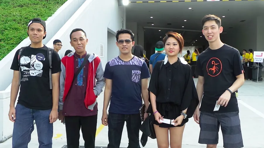 Para peserta souncheck party Bruno Mars /© simPATI