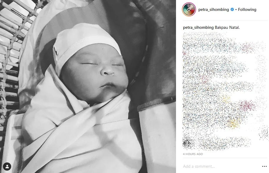 Anak pertama Petra dan Firrina lahir ©instagram/petra_sihombing