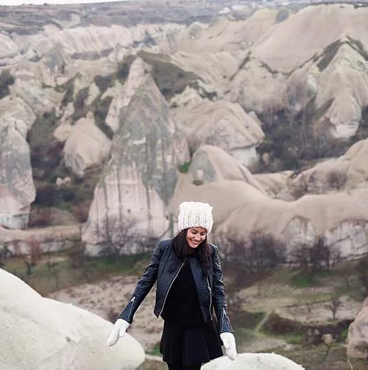 Pevita Pearce sedang berada di Cappadocia, Turki / © Instagram.com