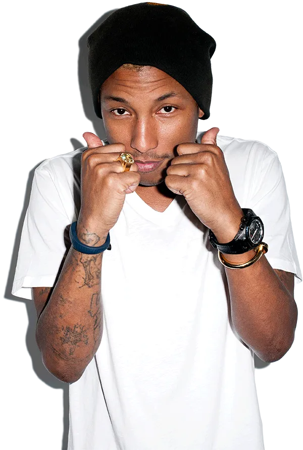 Pharrell Williams. @pharrellwilliams.com 