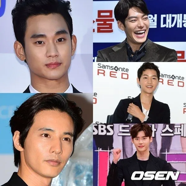 Para aktor yang Korea yang memikat hati para wanita © hancinema.net