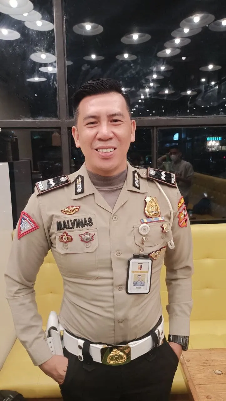 Malvinas Bharaduta polisi yang viral karena konten masak di TikTok / Credit Foto: Dokumentasi Pribadi