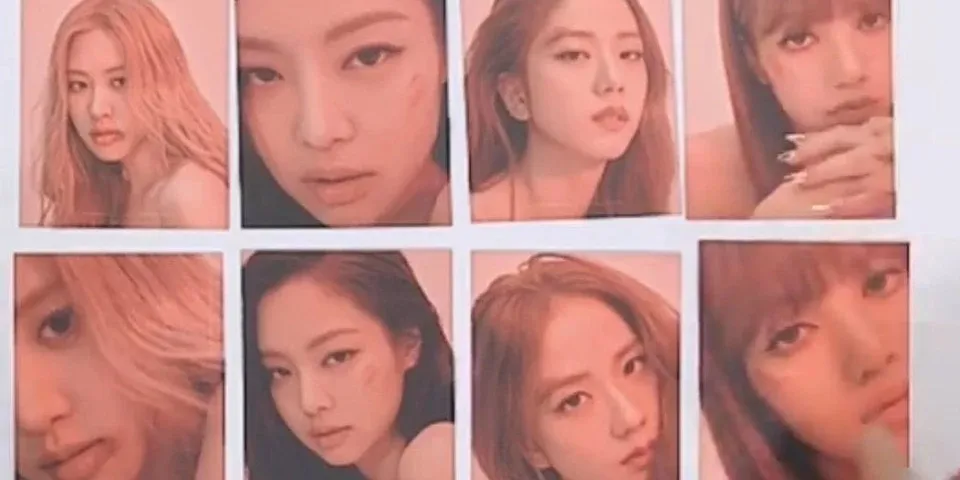 Photocard BLACPINK ©Koreaboo/Twitter