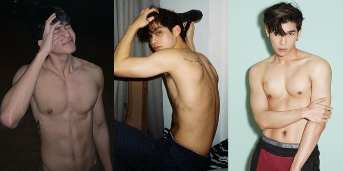 10 Thai Actors Pose Topless Showing Toned Body & Six Pack Abs: Earth Pirapat, Bright Vachirawit, and Mew Suppasit!