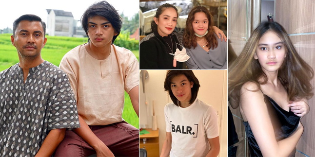 10 Indonesian Celebrity Children Who Are Growing Up as Teenagers, Beautiful and Handsome Future Idols