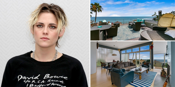 10 Photos of Kristen Stewart's Beach House for Sale at Rp 140 Billion, Eclectic and Blue Interior