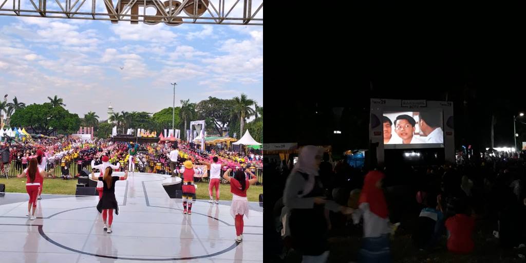 10 Photos of the Fun of SCTV Carnival in Jepara City, Starting from Exercise to Watching Together