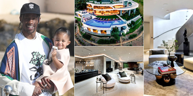 10 Photos of Travis Scott's New House, Luxurious 3-Story - Cool Resort Design