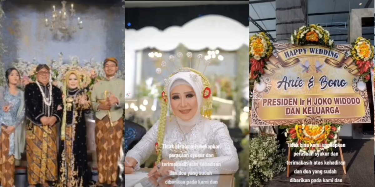 10 Photos of Anie Carera's Wedding at the Age of 54, Luxurious in East Java and Congratulated by President Jokowi